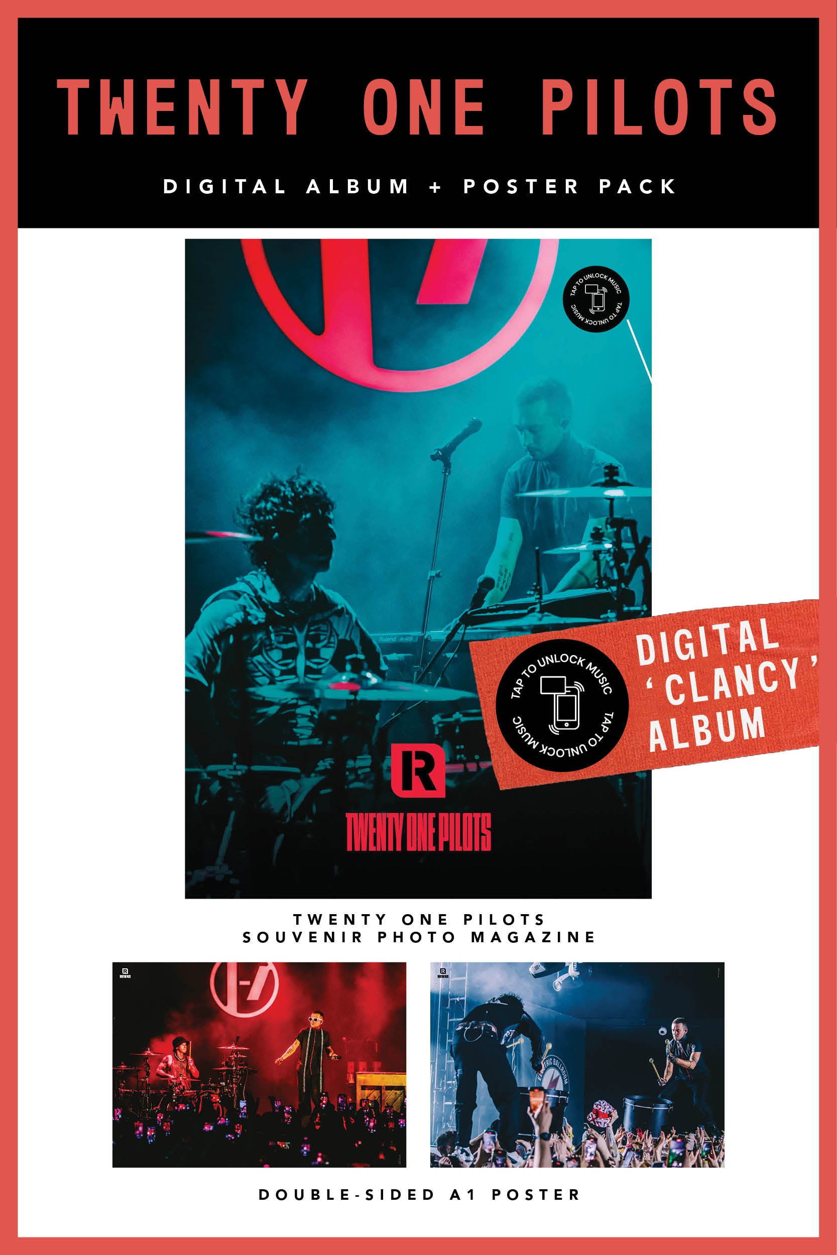 Twenty One Pilots: The Return To London Magazine & ‘Clancy' Digital Album