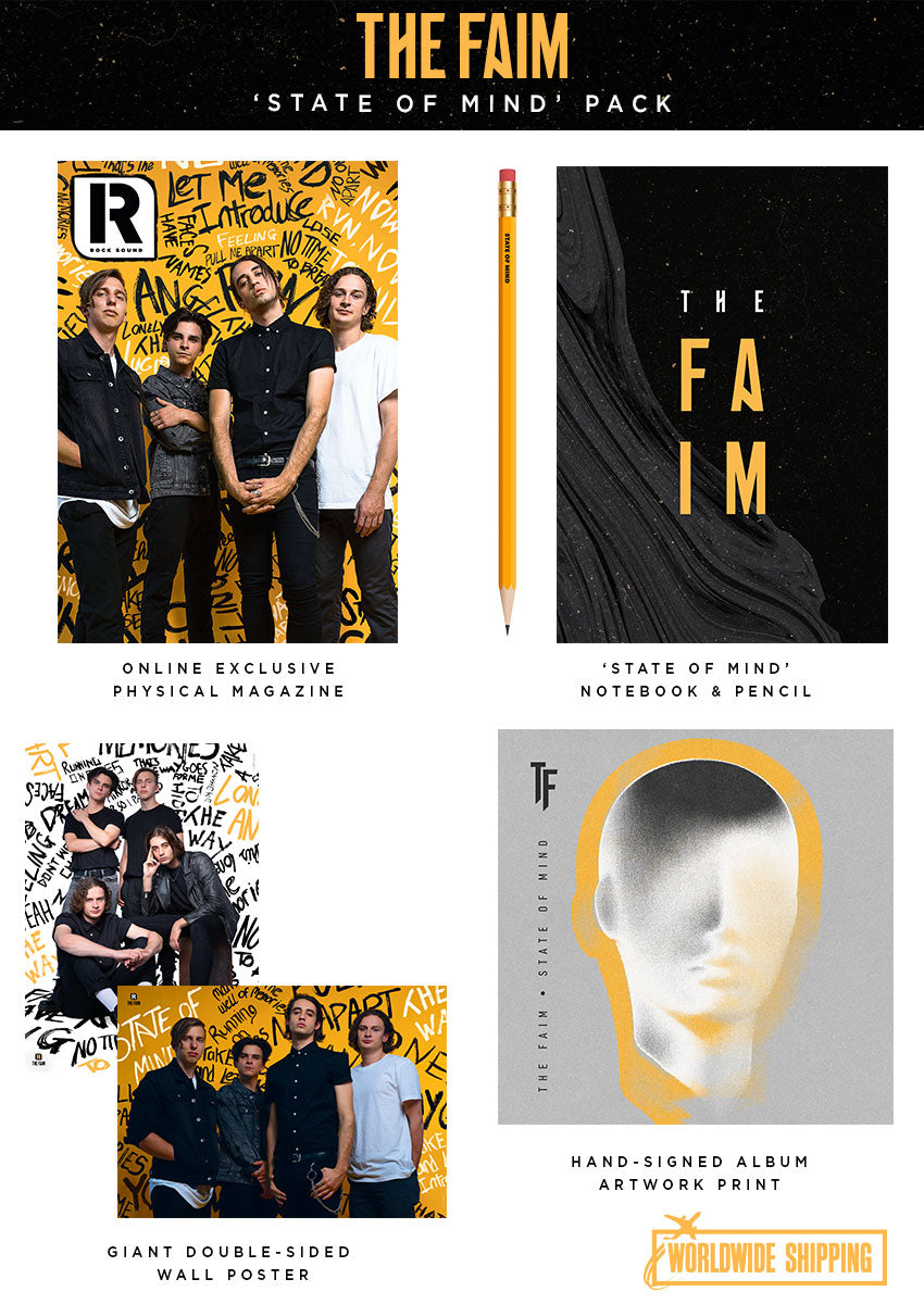 Rock Sound Issue 256.2 The Faim State Of Mind Pack - Rock Sound Shop